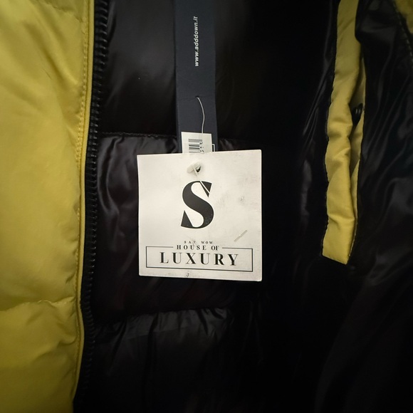 Add Down Yellow Puffer Jacket - Picture 3 of 5